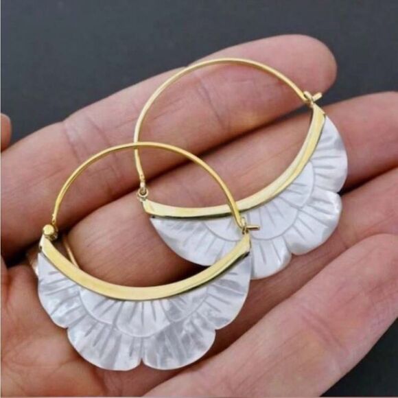 Boho Hoop Earrings #1808 - Picture 2 of 4